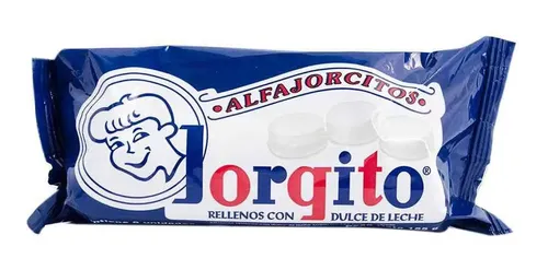 JORGITO ALFAJOR MINI BLANCO PAQ.X6 U.