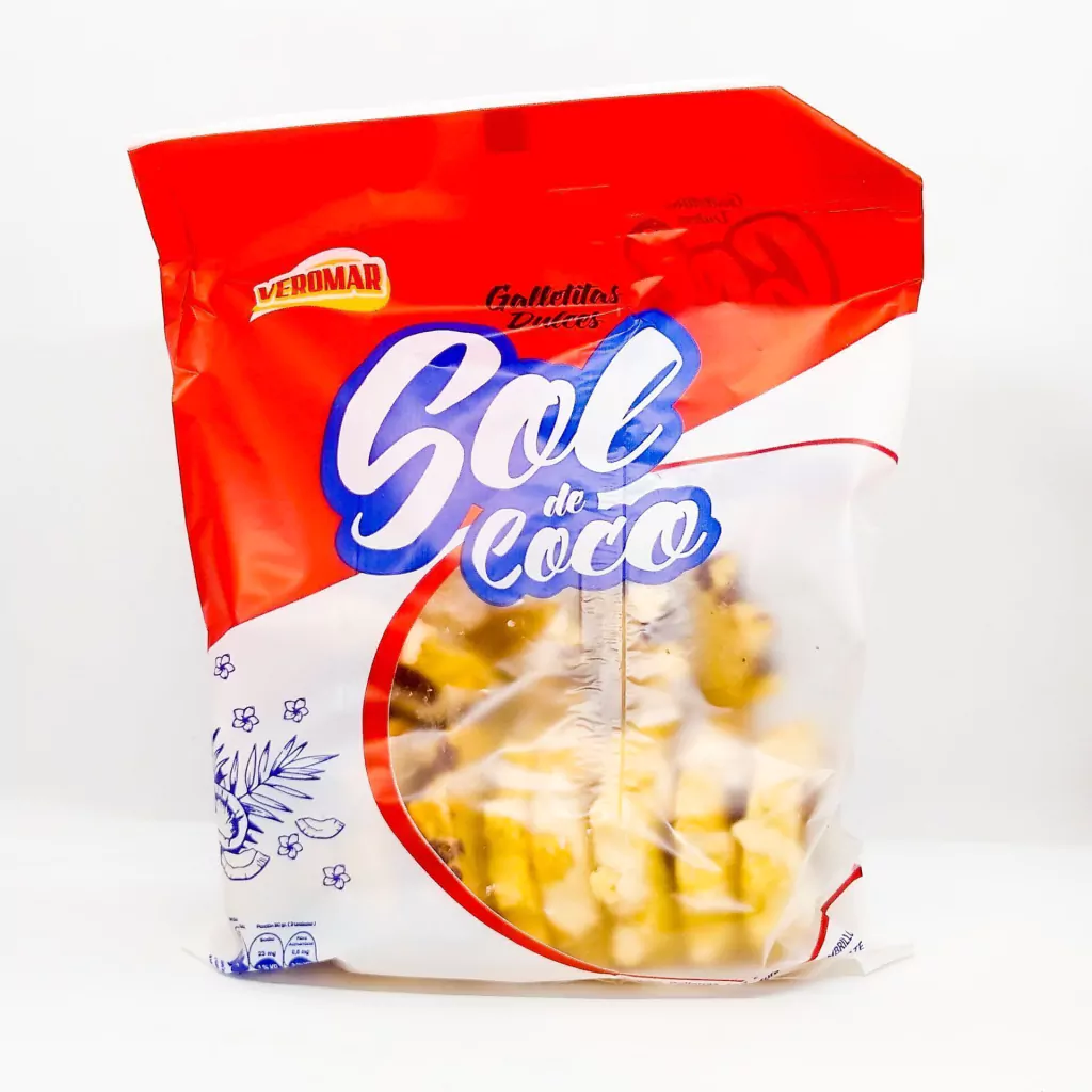 VEROMAR GALLETITAS SOL DE COCO 330G