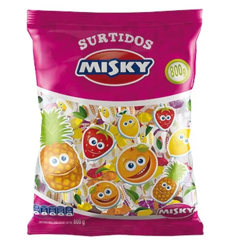 CARAMELOS MASTICABLES MISKY 800GR