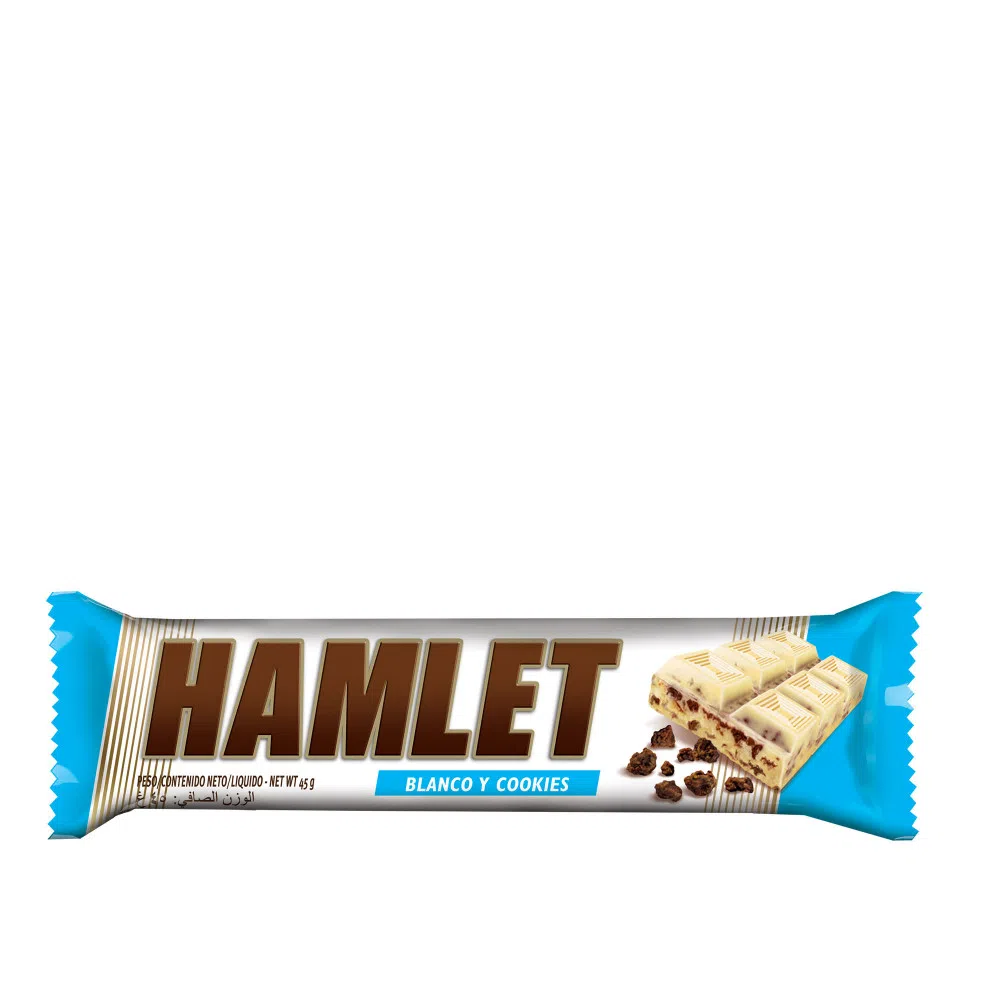 CHOCOLATE HAMLET BLANCO COOKIE 45G