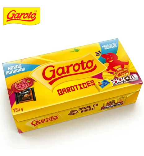 NESTLE BOMBONES GAROTO CAJA 250G