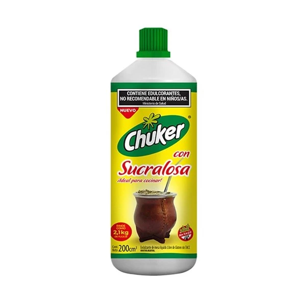CHUKER SUCRALOSA 400ML