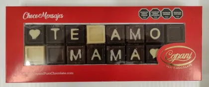 COPANI CHOCOLATE FRASE ¨MAMA¨ X 64 grs